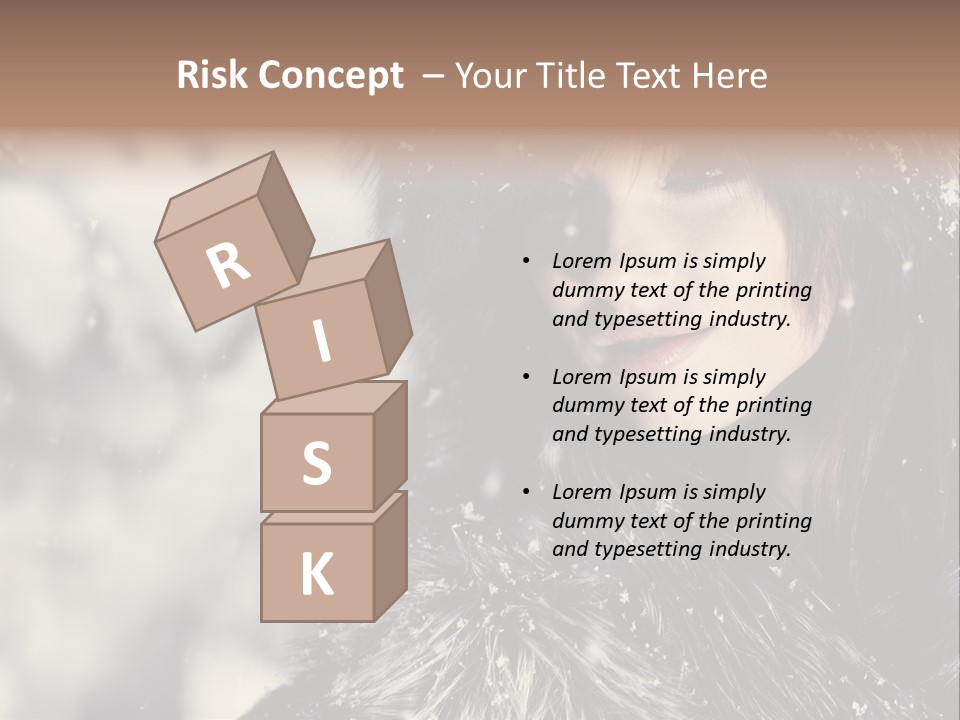 Fresh Seasonal Visage PowerPoint Template