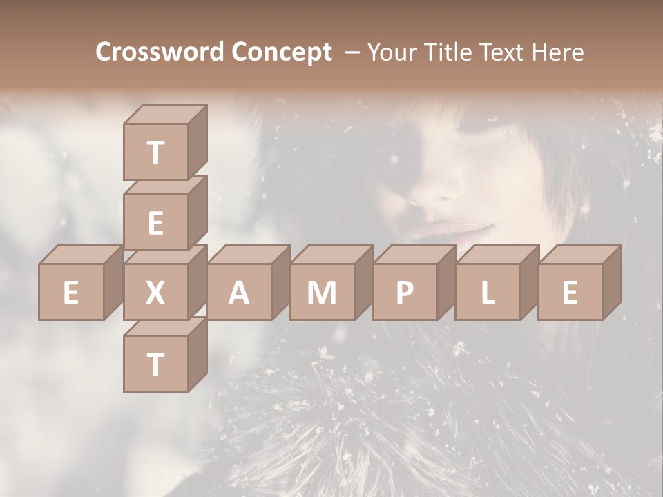 Fresh Seasonal Visage PowerPoint Template
