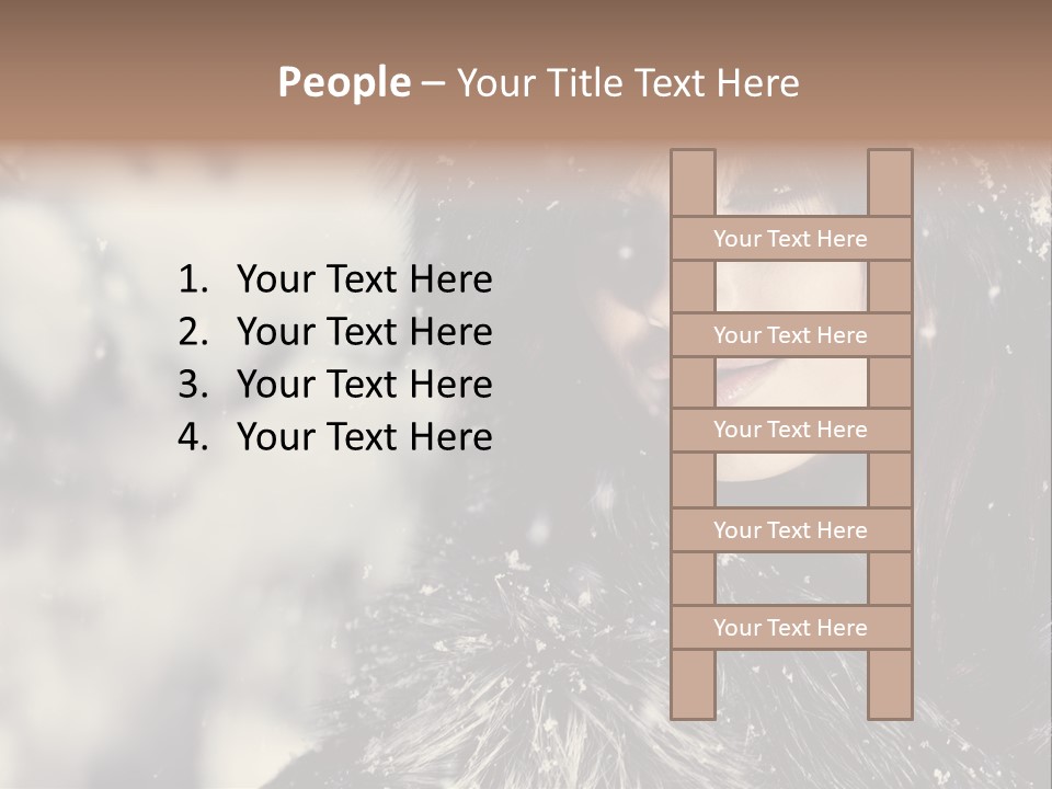Fresh Seasonal Visage PowerPoint Template