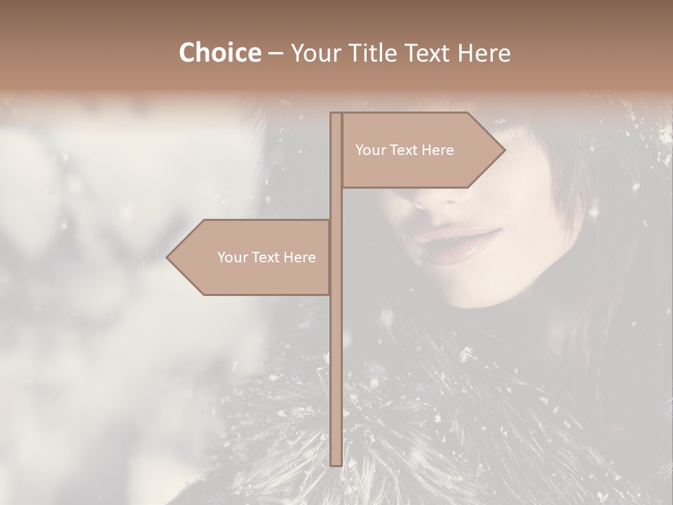 Fresh Seasonal Visage PowerPoint Template