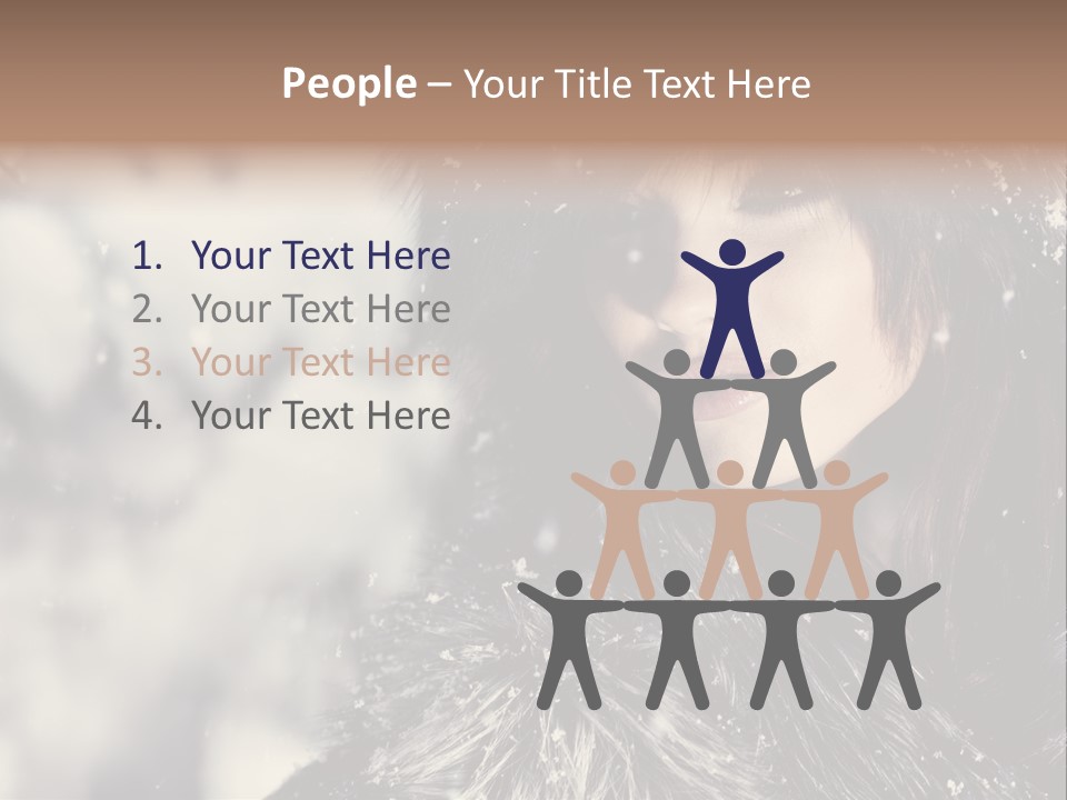 Fresh Seasonal Visage PowerPoint Template