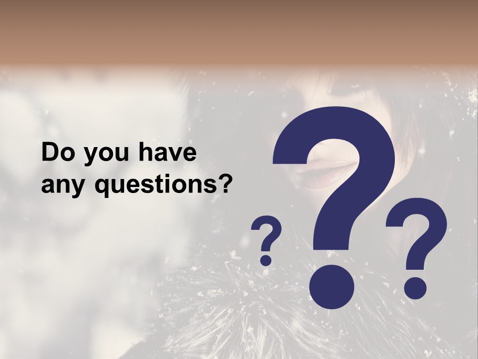 Fresh Seasonal Visage PowerPoint Template