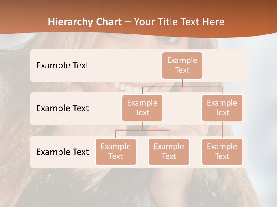 Caucasian Weather Snow PowerPoint Template
