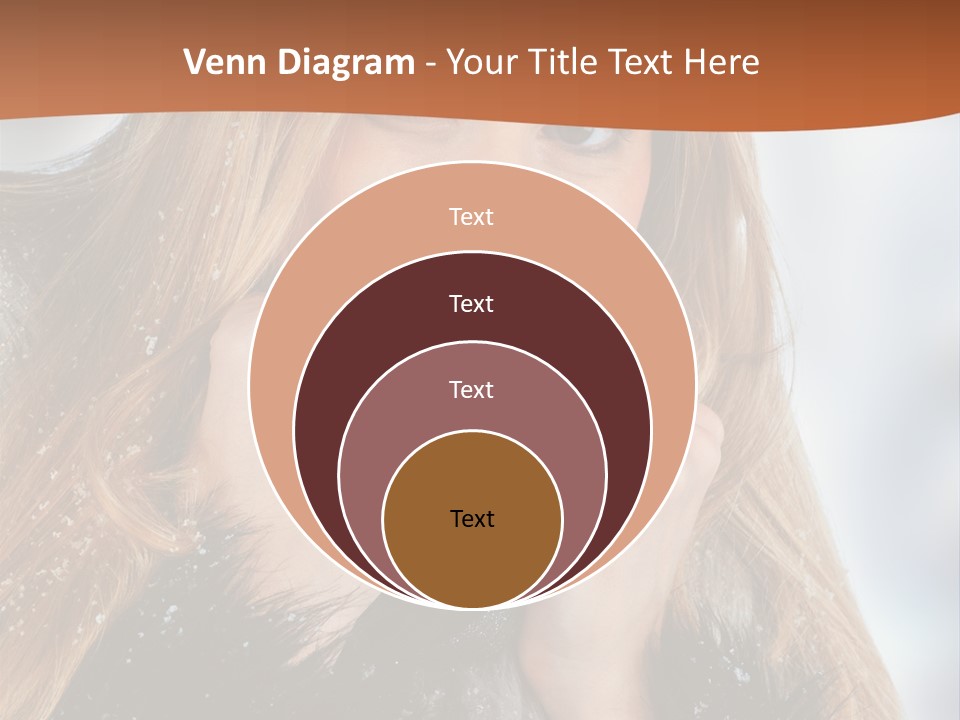Caucasian Weather Snow PowerPoint Template