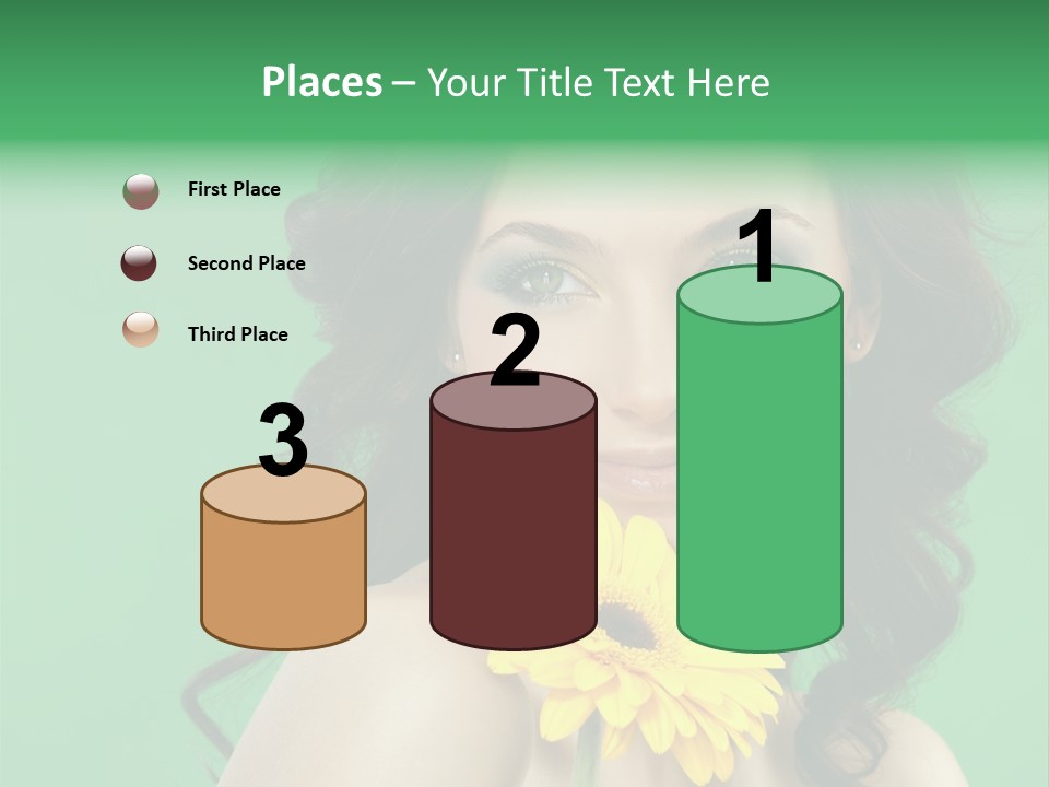 Happy Yellow Hands PowerPoint Template