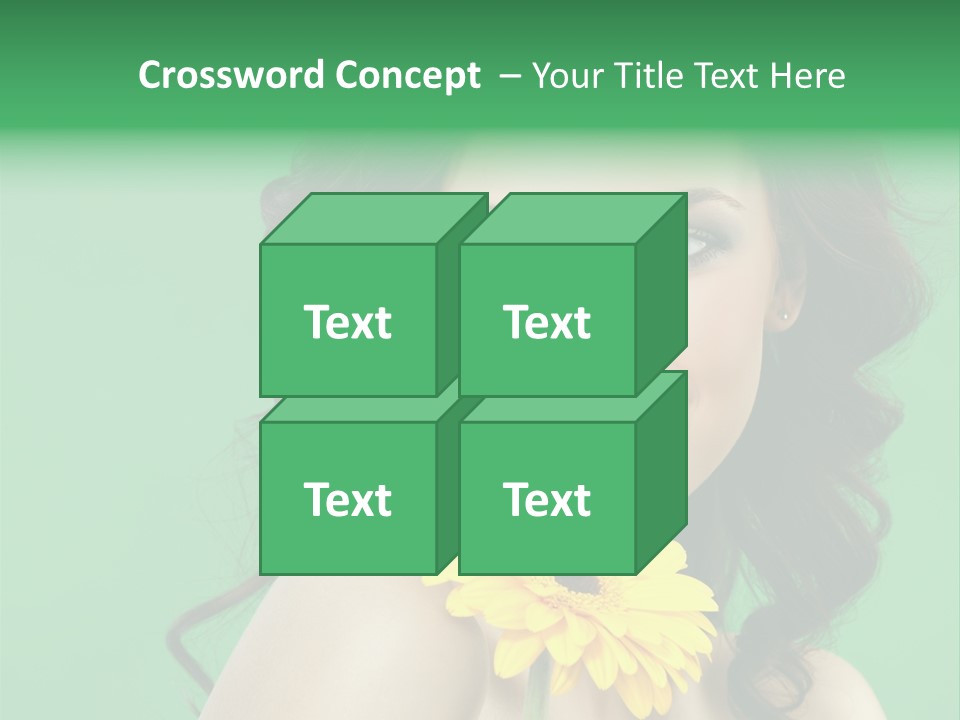 Happy Yellow Hands PowerPoint Template