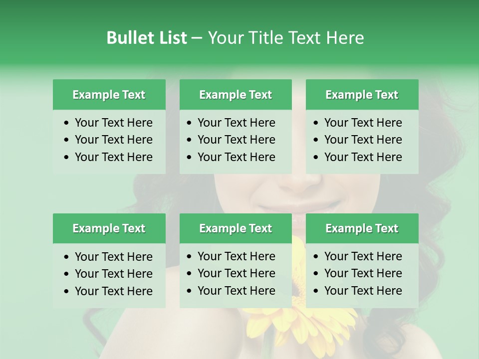 Happy Yellow Hands PowerPoint Template