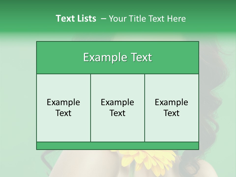 Happy Yellow Hands PowerPoint Template