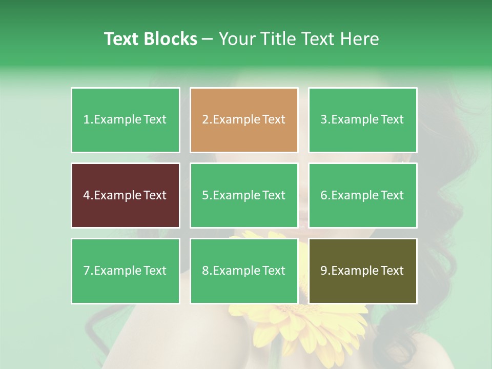 Happy Yellow Hands PowerPoint Template