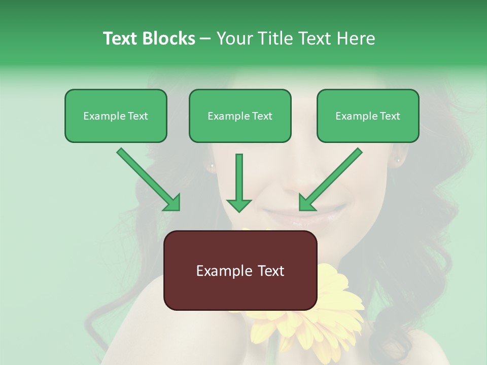 Happy Yellow Hands PowerPoint Template