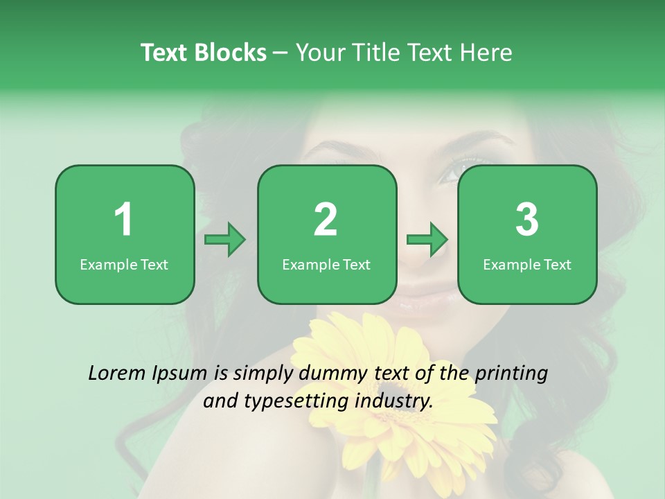 Happy Yellow Hands PowerPoint Template