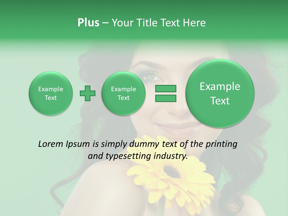 Happy Yellow Hands PowerPoint Template
