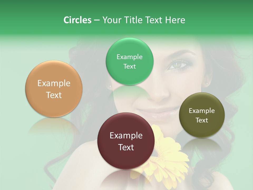 Happy Yellow Hands PowerPoint Template