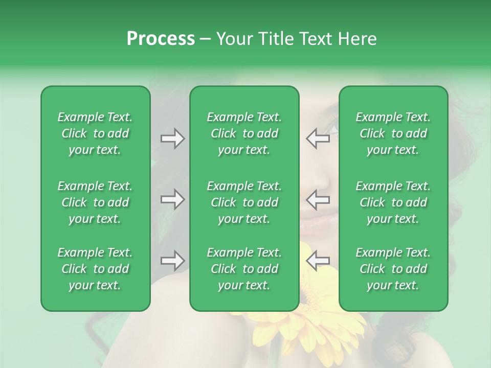 Happy Yellow Hands PowerPoint Template