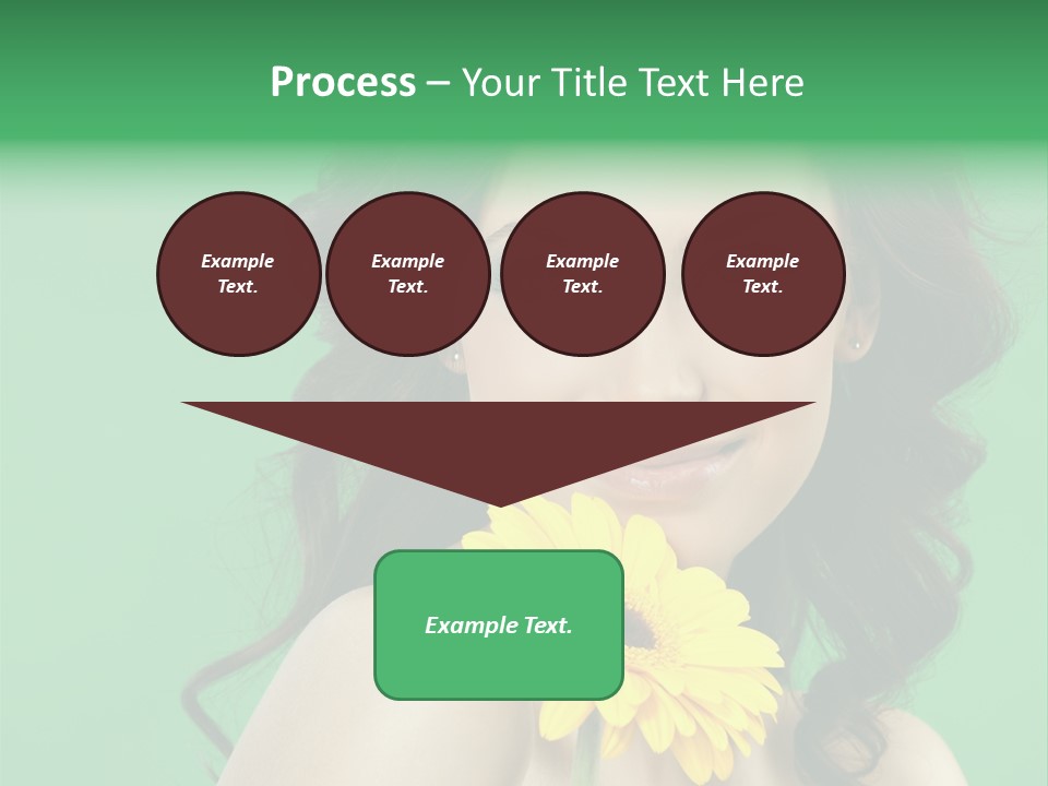 Happy Yellow Hands PowerPoint Template