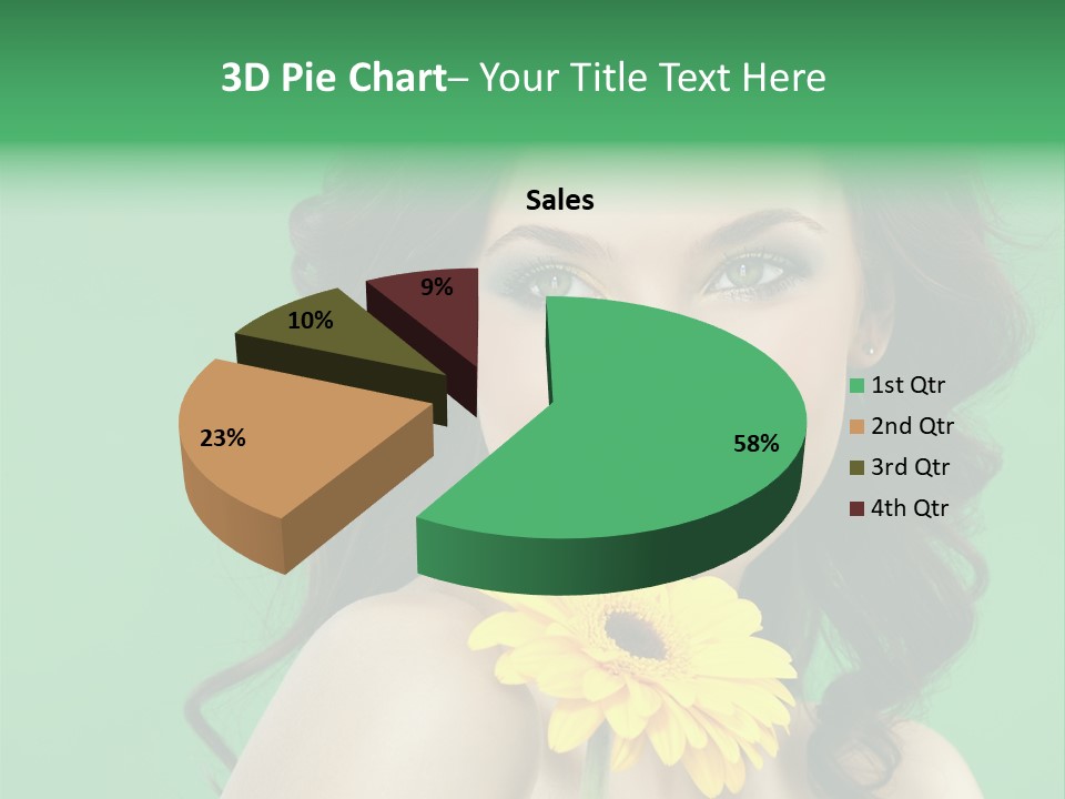 Happy Yellow Hands PowerPoint Template