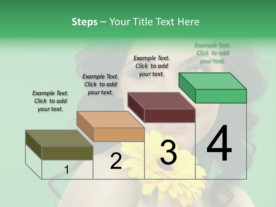 Happy Yellow Hands PowerPoint Template