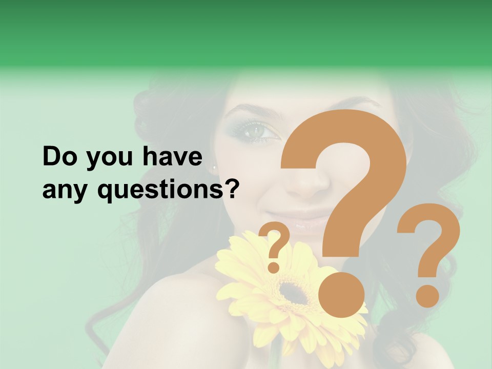 Happy Yellow Hands PowerPoint Template