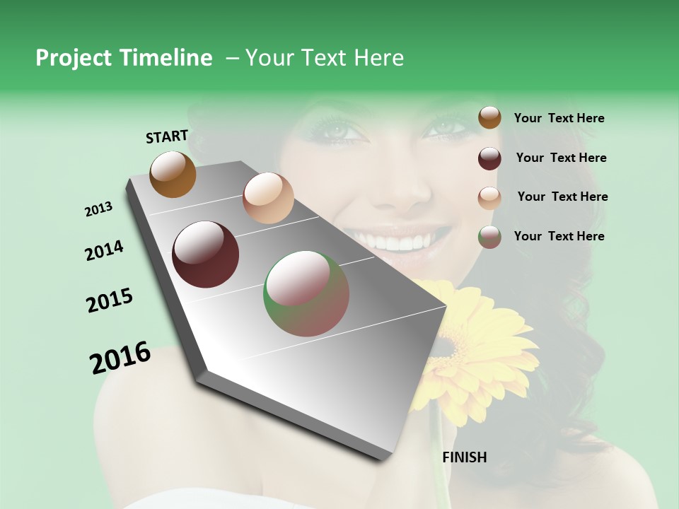 Spring  Beauty PowerPoint Template