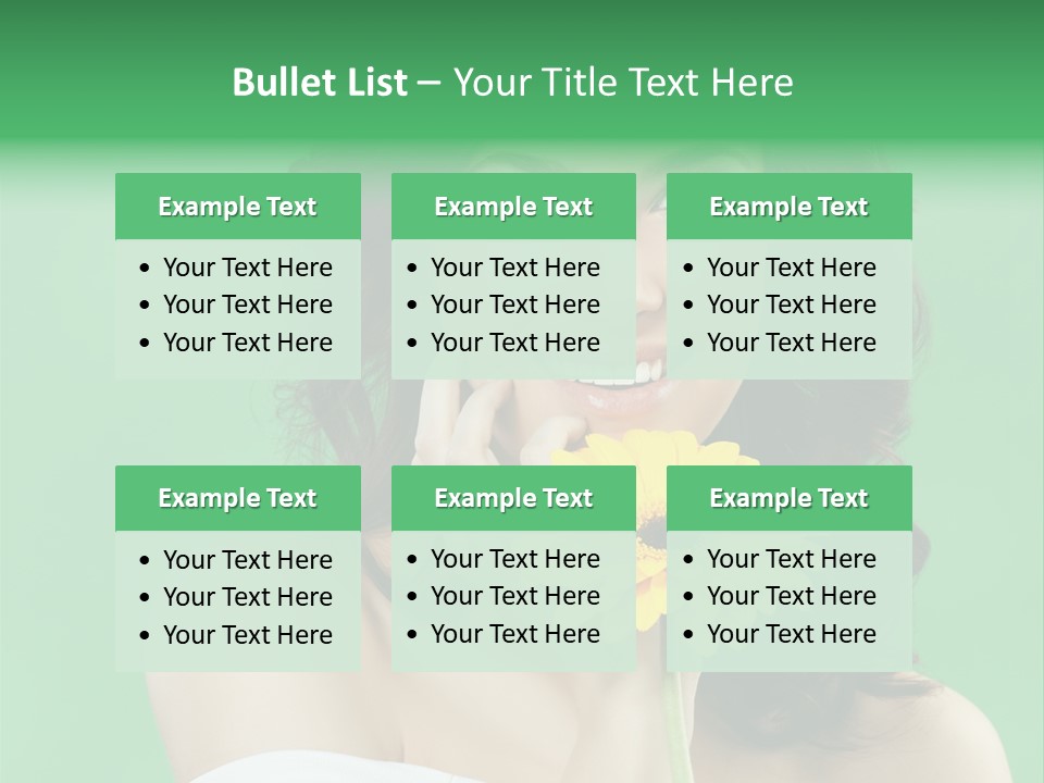 Spring  Beauty PowerPoint Template