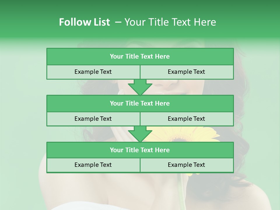 Spring  Beauty PowerPoint Template