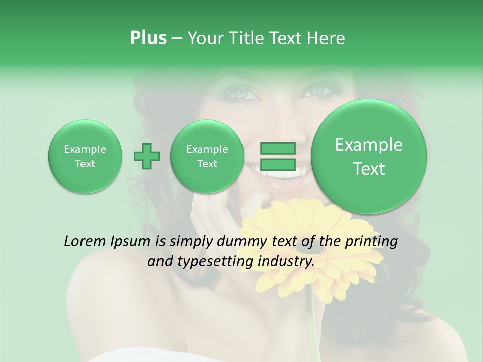 Spring  Beauty PowerPoint Template