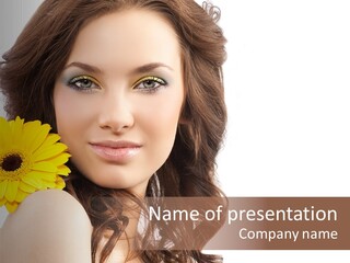 Studio Female  PowerPoint Template