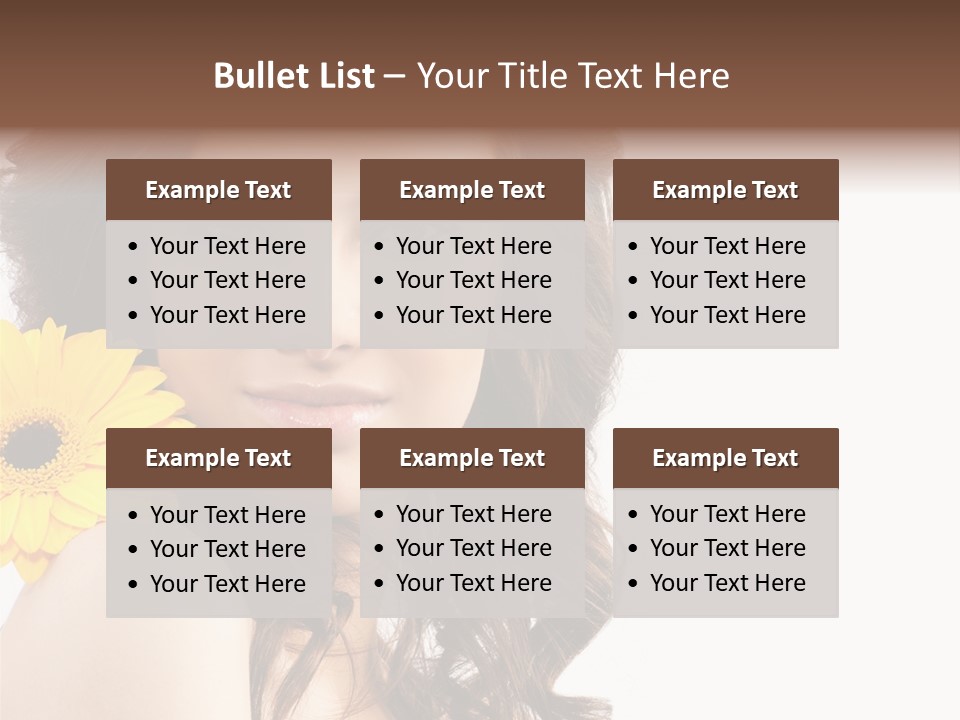 Studio Female  PowerPoint Template