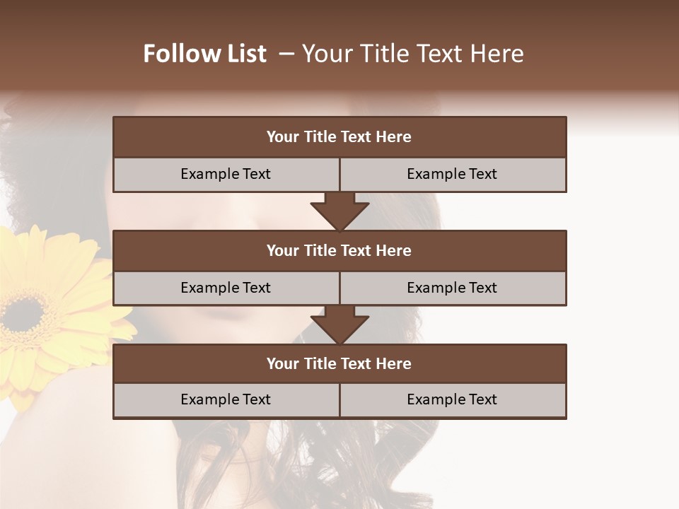 Studio Female  PowerPoint Template