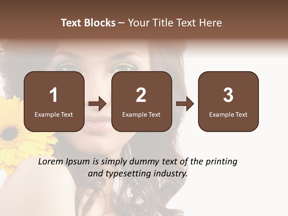 Studio Female  PowerPoint Template