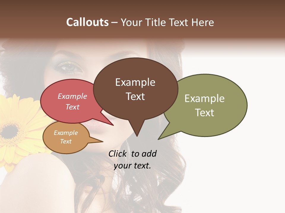 Studio Female  PowerPoint Template