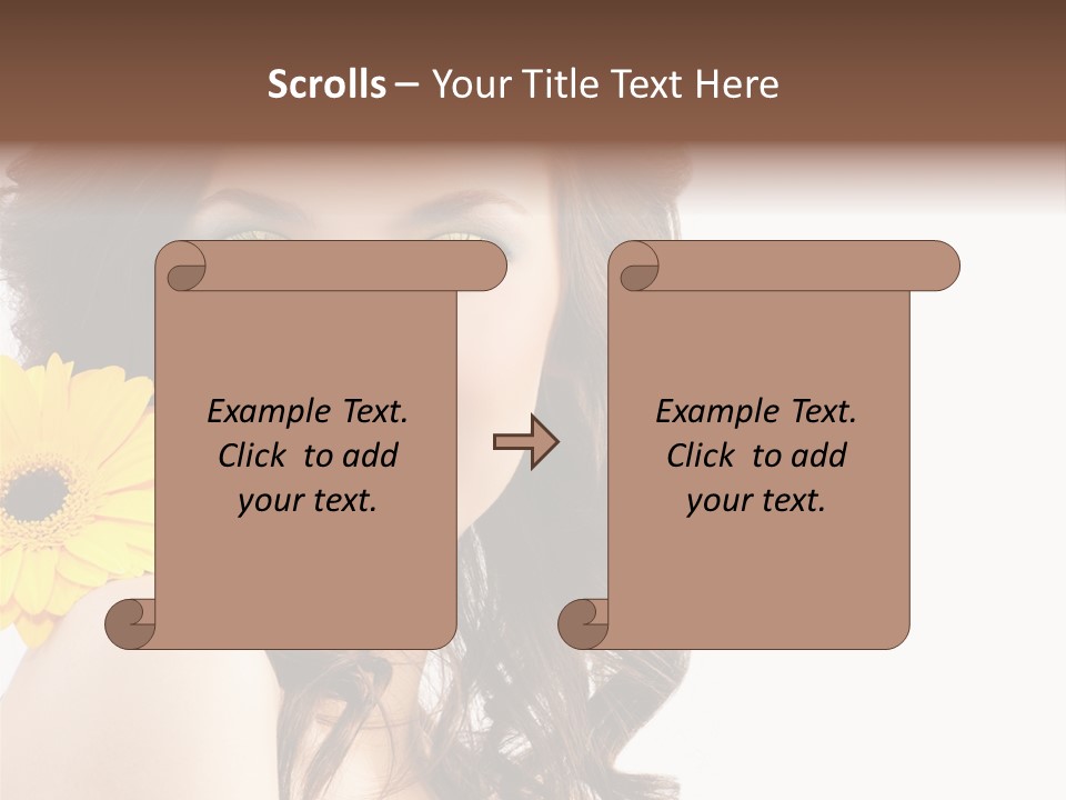 Studio Female  PowerPoint Template