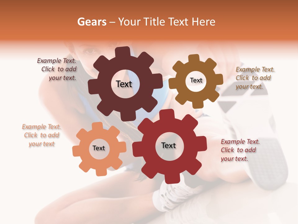 Adult Healthy Beautiful PowerPoint Template