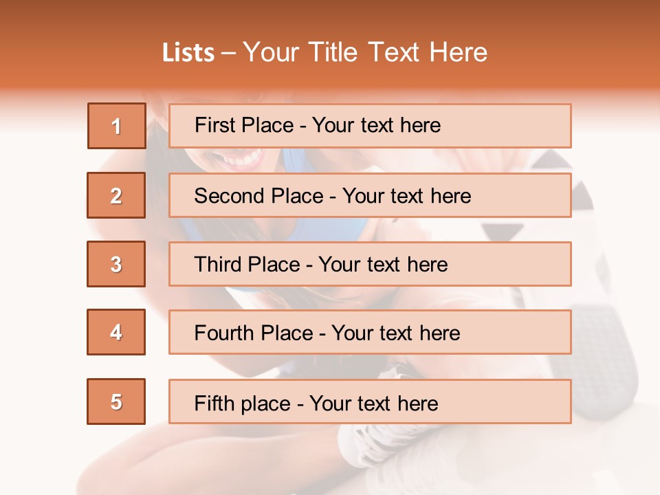 Adult Healthy Beautiful PowerPoint Template