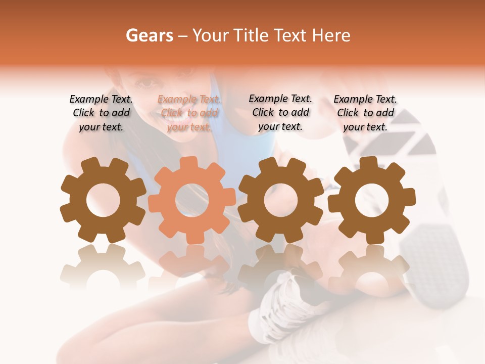 Adult Healthy Beautiful PowerPoint Template