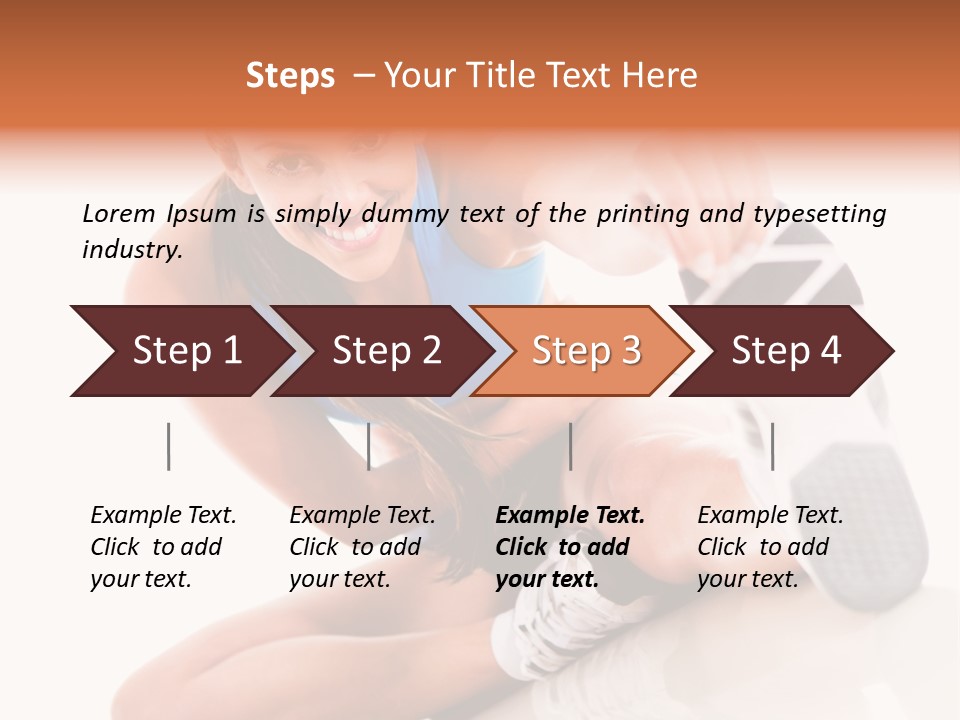 Adult Healthy Beautiful PowerPoint Template