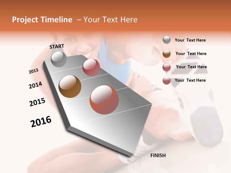 Adult Healthy Beautiful PowerPoint Template