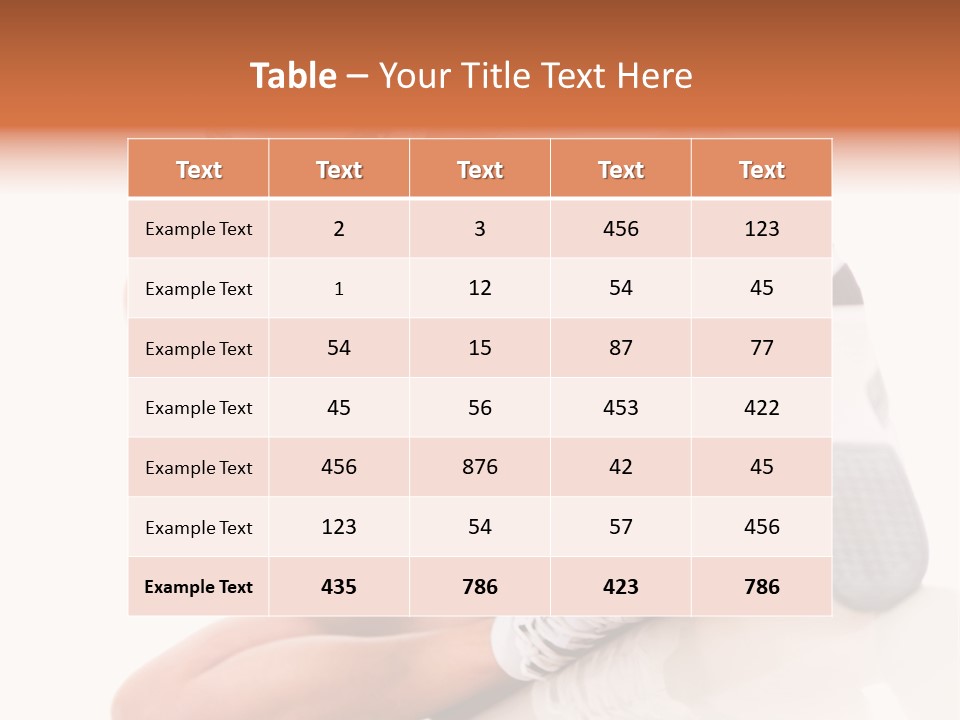 Adult Healthy Beautiful PowerPoint Template