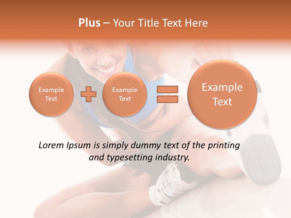 Adult Healthy Beautiful PowerPoint Template