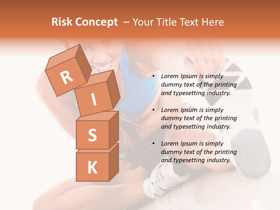 Adult Healthy Beautiful PowerPoint Template