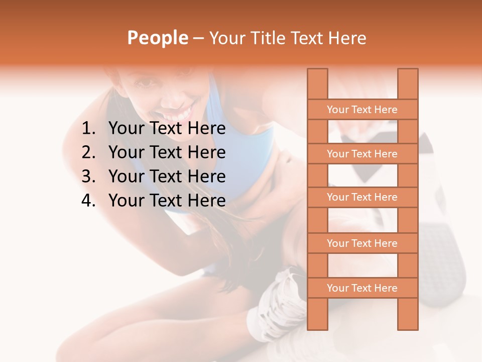 Adult Healthy Beautiful PowerPoint Template