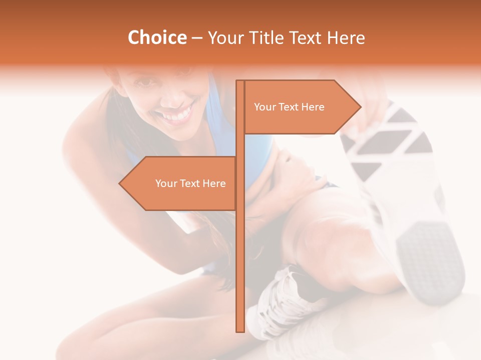 Adult Healthy Beautiful PowerPoint Template