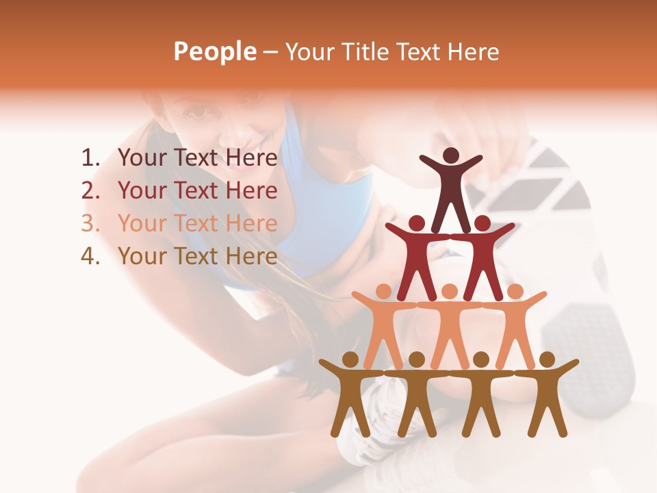 Adult Healthy Beautiful PowerPoint Template