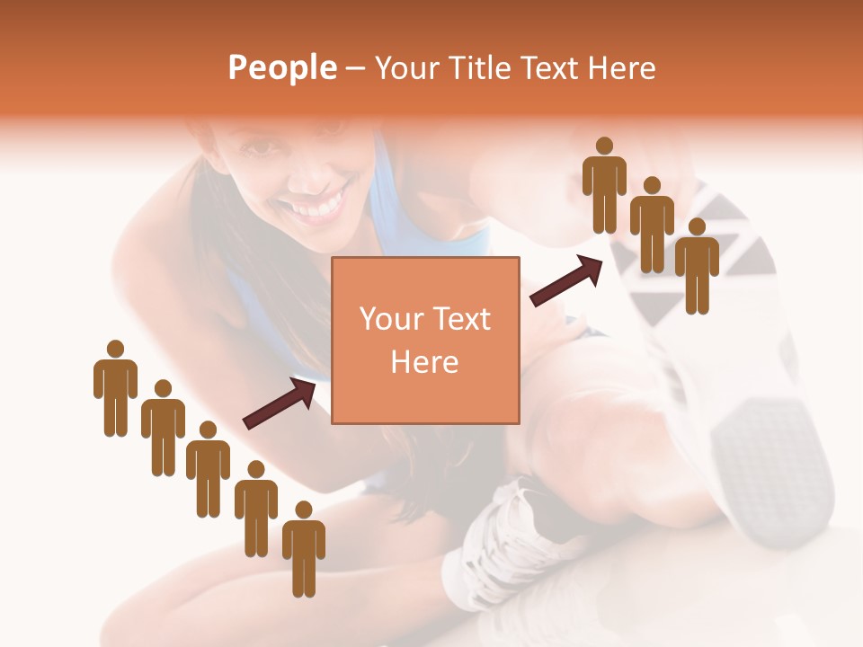 Adult Healthy Beautiful PowerPoint Template