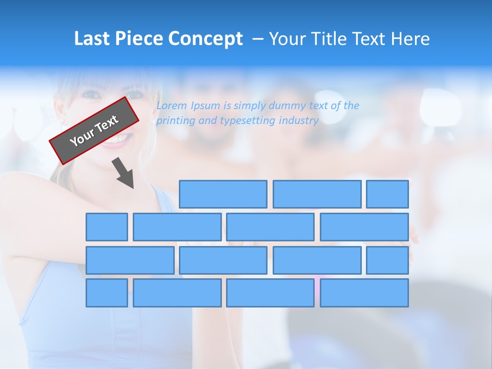 Healthy Stretching Adults PowerPoint Template