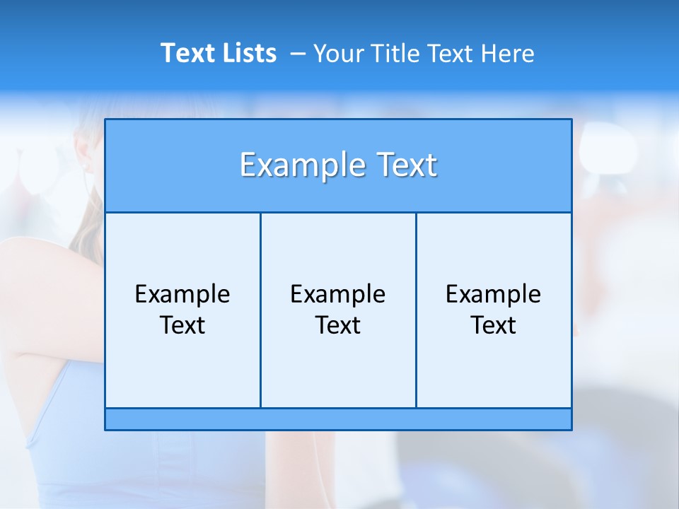 Healthy Stretching Adults PowerPoint Template