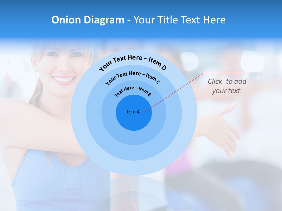 Healthy Stretching Adults PowerPoint Template