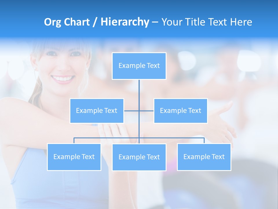 Healthy Stretching Adults PowerPoint Template