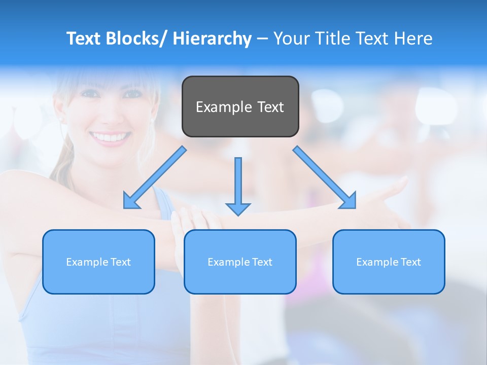 Healthy Stretching Adults PowerPoint Template