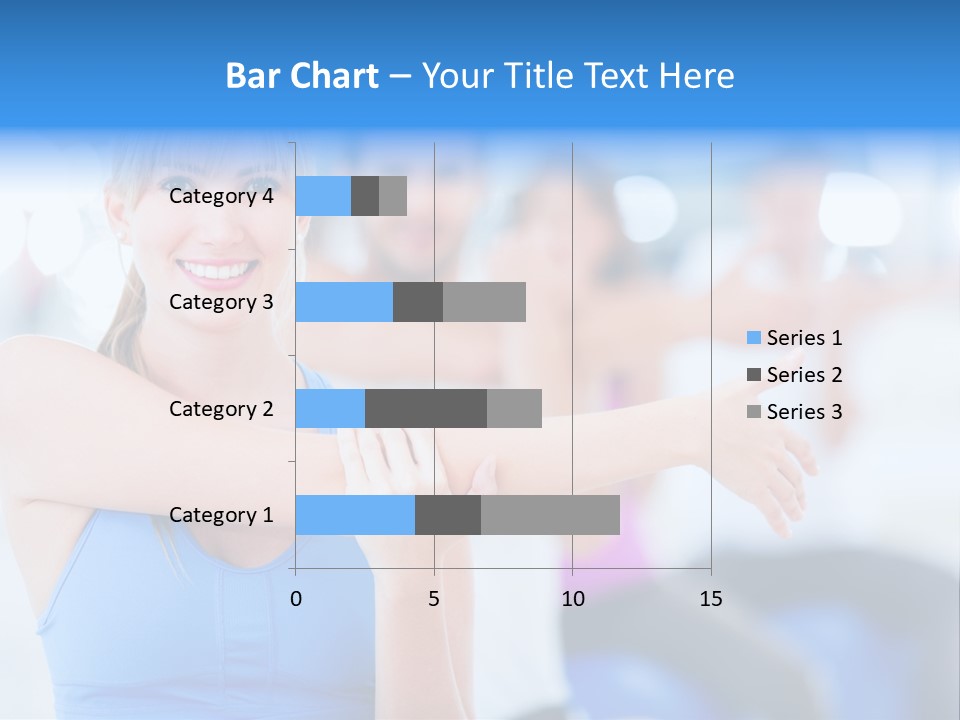 Healthy Stretching Adults PowerPoint Template